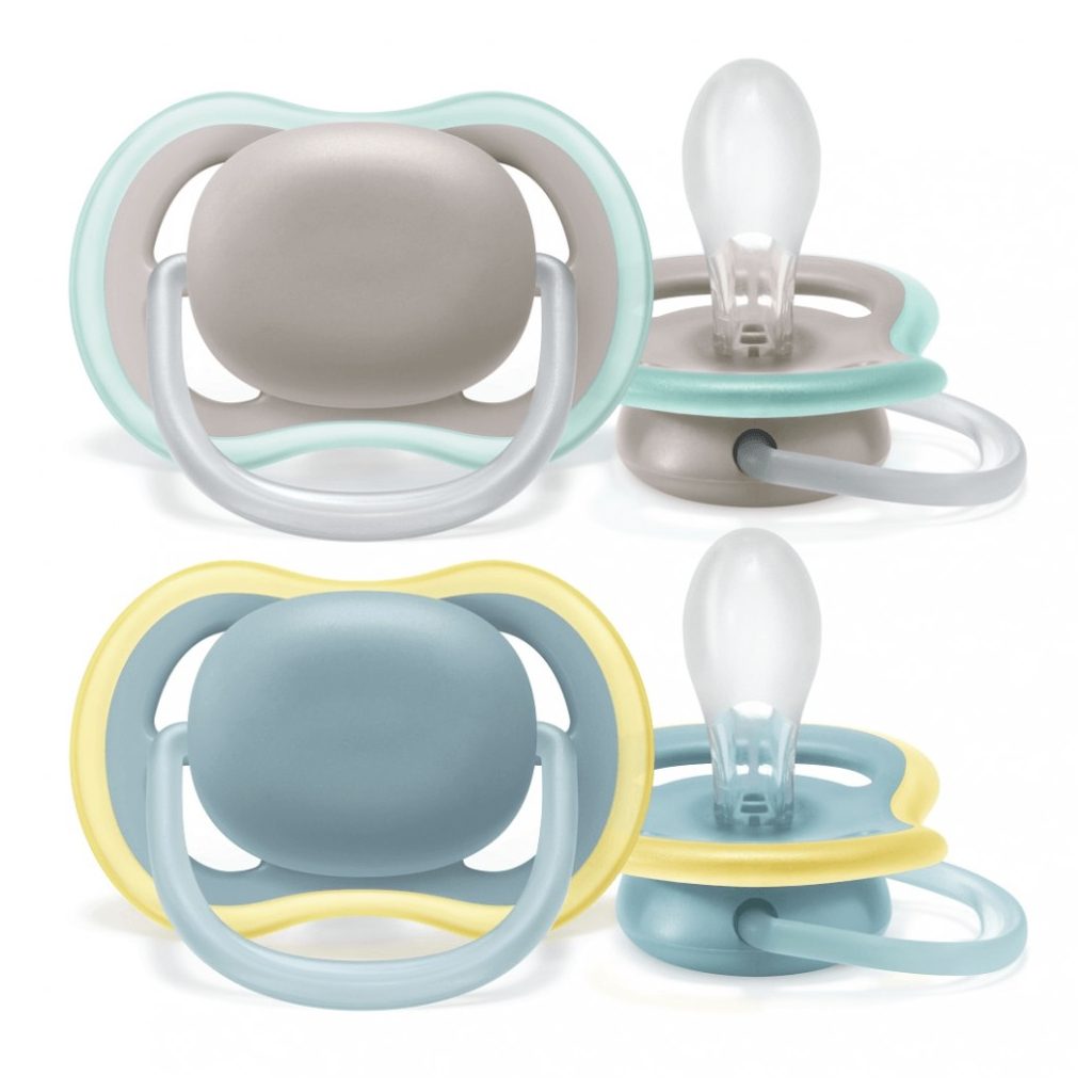 Philips Avent SCF349/01 Ultra air játszócumi neutral 18 hó+ 2db (kék-szürke)