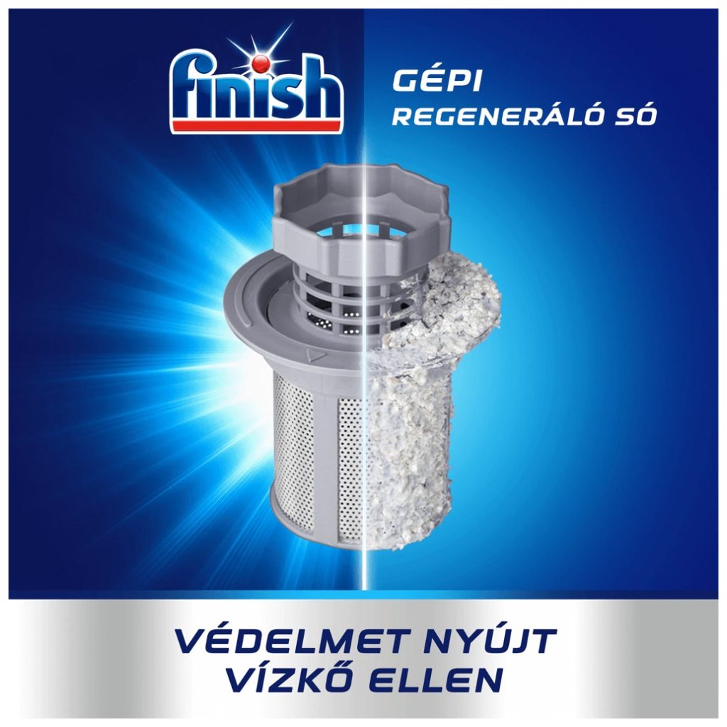 Finish regeneráló mosogatógép só 3x1,5 kg