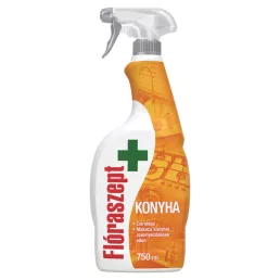 Flóraszept konyhai tisztító spray, zsíroldásra (750 ml)