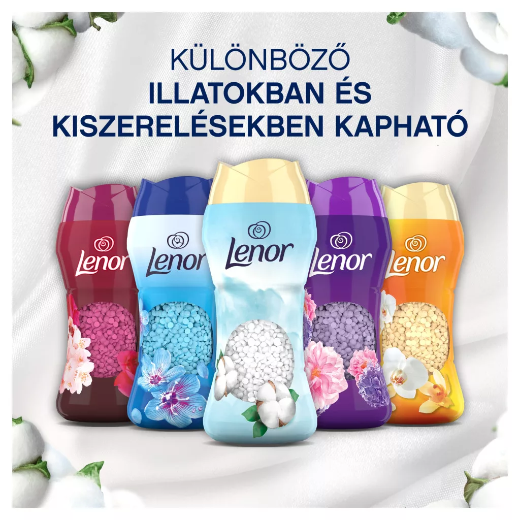 Lenor Parfümgyöngy Cotton Fresh 495 g (41 mosás)