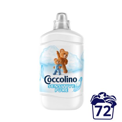 Coccolino Sensitive Pure öblítő 1800 ml (72 mosás)
