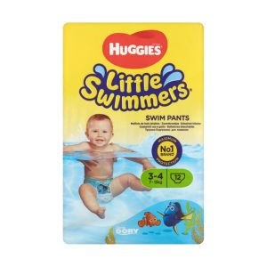Huggies Swimmers úszópelenka, méret: 3-4 (7-15 kg), 12 db