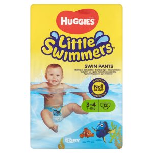 Huggies Swimmers úszópelenka, méret: 3-4 (7-15 kg), 12 db Huggies Swimmers úszópelenka, méret: 3-4 (7-15 kg), 12 db