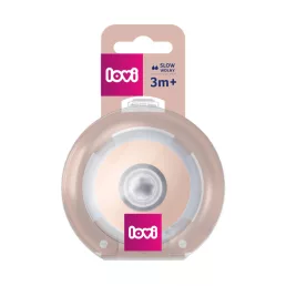 LOVI Dinamikus etetőcumi MAMMAFEEL 3 hó+, 1 db (lassú)