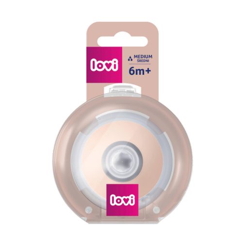 LOVI Dinamikus etetőcumi MAMMAFEEL 6 hó+, 1 db (közepes)