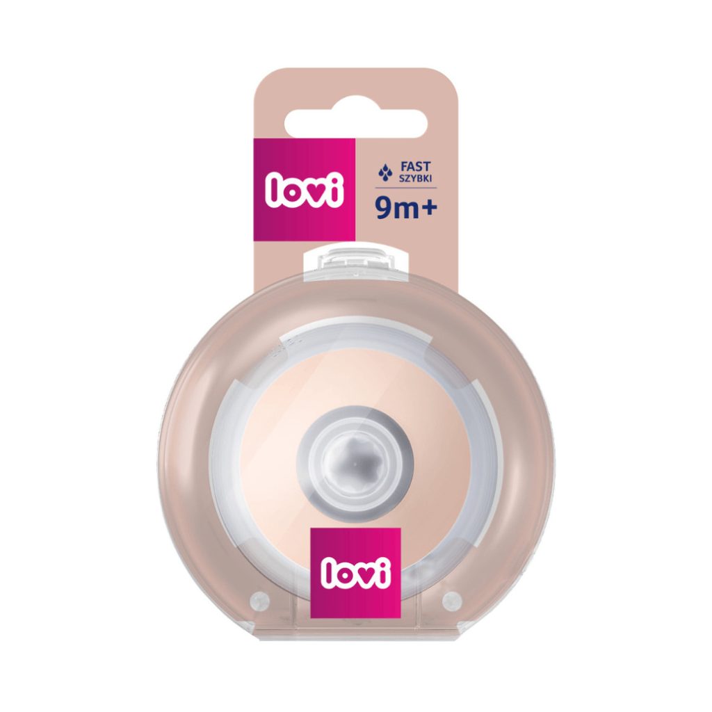 LOVI Dinamikus etetőcumi MAMMAFEEL 9 hó+, 1 db (gyors)