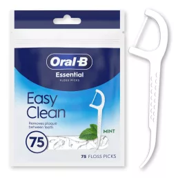   Oral-B Easy Clean fogselyem pálcika mentolos ízesítéssel (75 db)