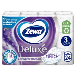  Zewa Deluxe Lavender Dreams 3 rétegű toalettpapír (24 tekercs)