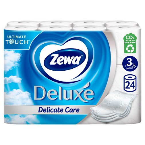 Zewa Deluxe Delicate Care 3 rétegű toalettpapír (24 tekercs)