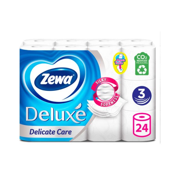 Zewa Deluxe Delicate Care 3 rétegű toalettpapír (24 tekercs)
