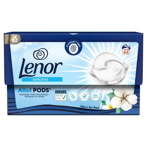 Lenor Sensitive mosókapszula (22 db)