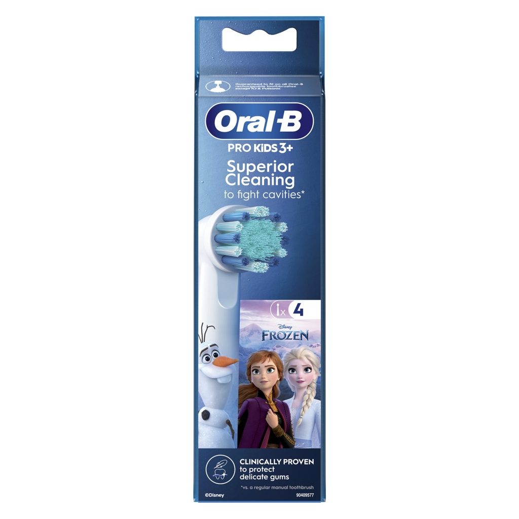 Oral-B Pro Kids Jégvarázs fogkefefej (4 db)