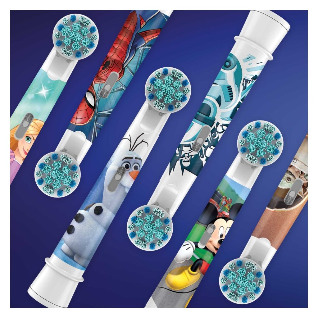 Oral-B Pro Kids Jégvarázs fogkefefej (4 db)