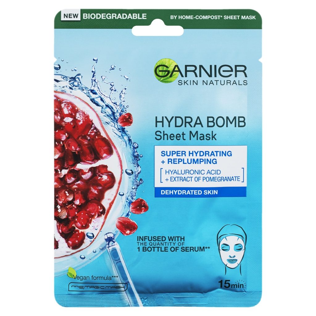 Garnier Skin Naturals textilmaszk Hydra Bomb (28 g)