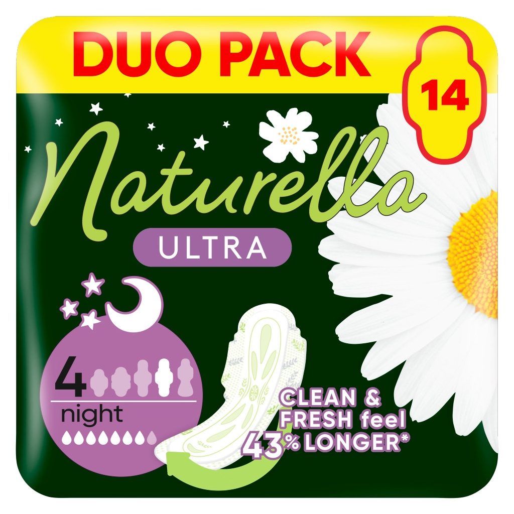 Naturella Ultra Night Szárnyas Betét (14 db)