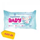 Neogranormon Sensitive nedves törlőkendő csomag 4x55 db