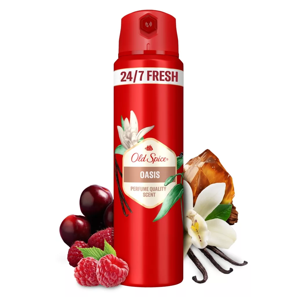 Old Spice Dezodor Spré Oasis Vanilia 150 ml