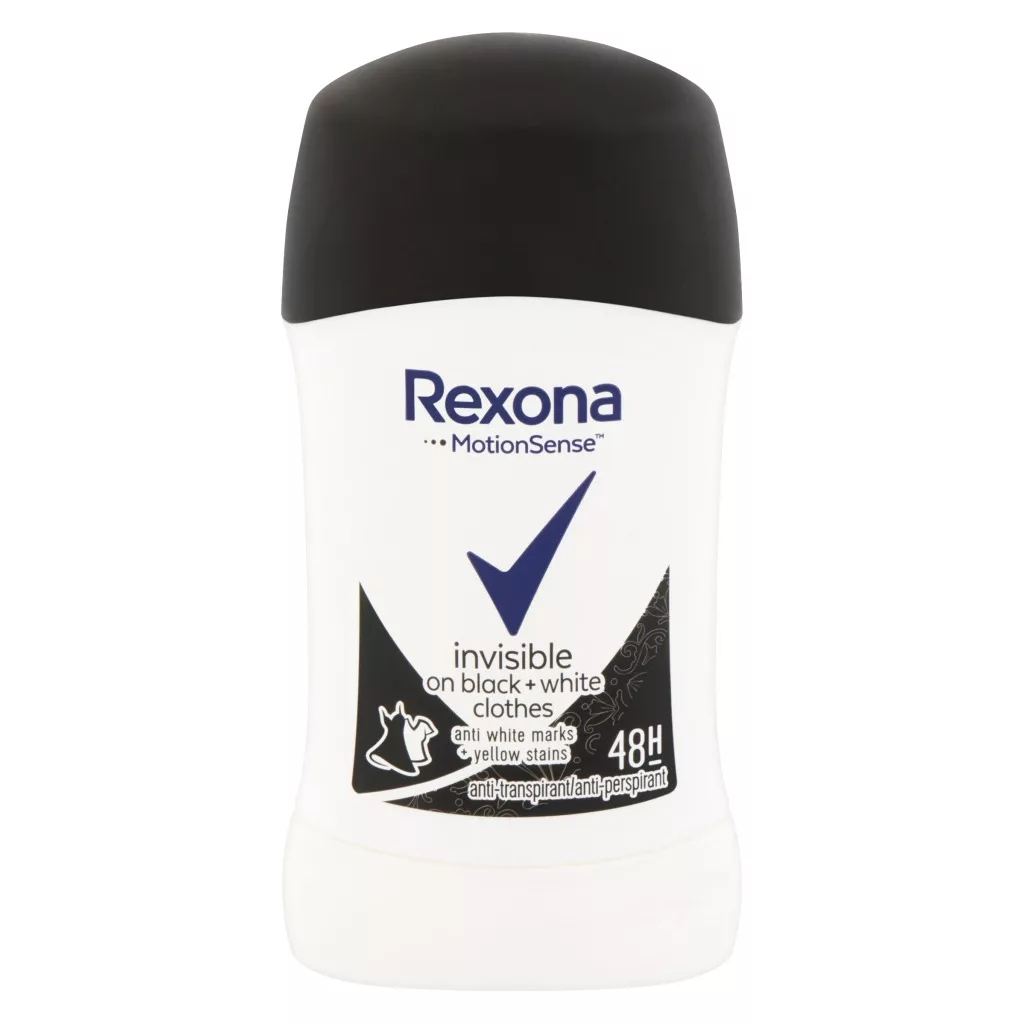 Rexona Invisible Black & White izzadásgátló stift 50 ml