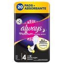 Always Platinum Secure Night betét 4-es méret (20 db)