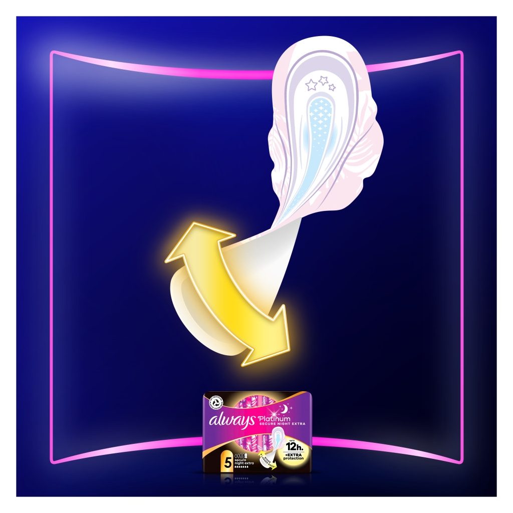 Always Platinum Secure Night betét 4-es méret (20 db)