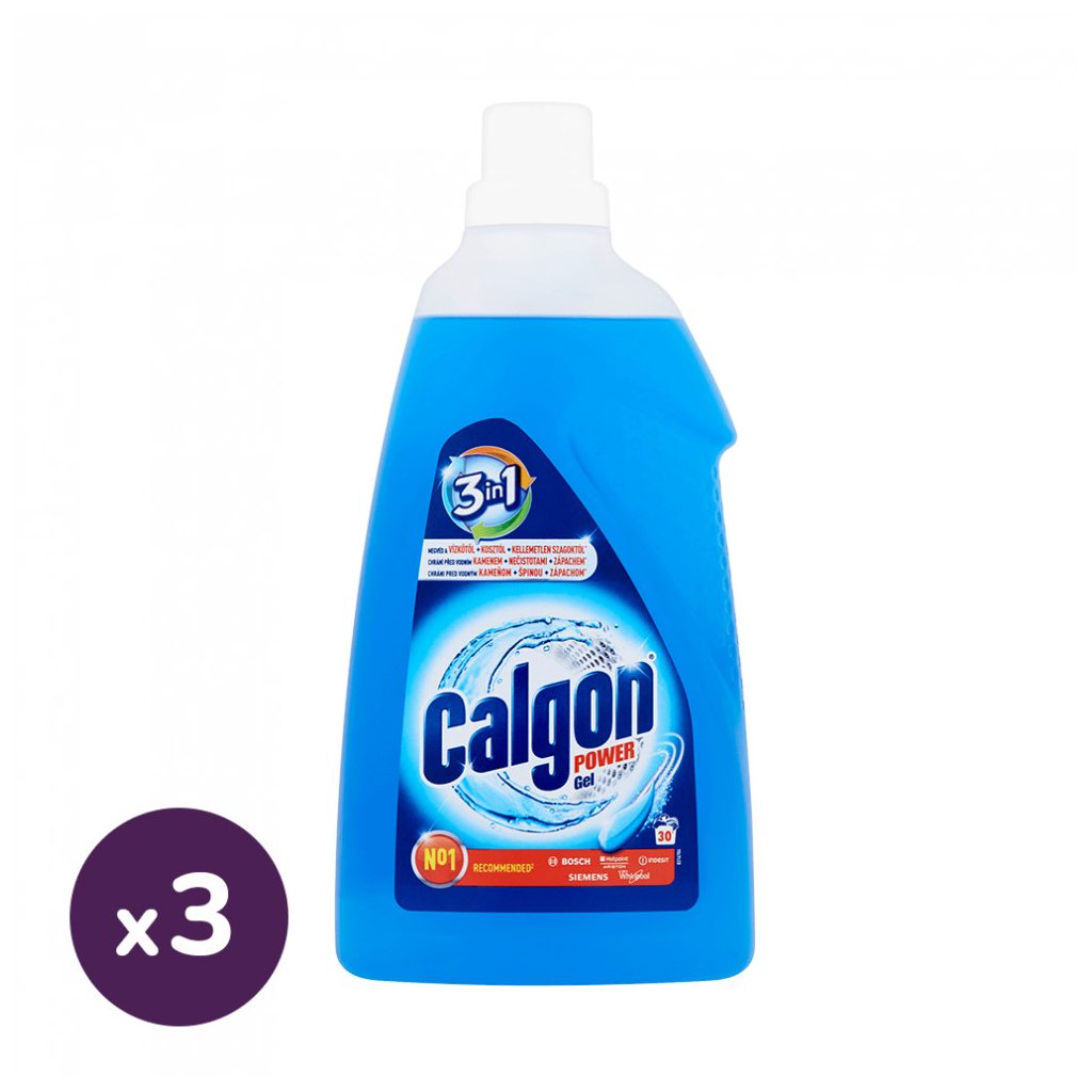 Calgon 3in1 vízlágyító gél (3x1500 ml)