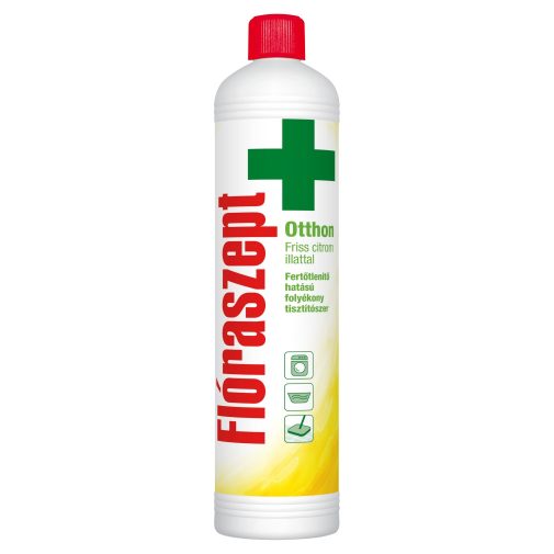 Flóraszept Otthon fertőtlenítő hatású folyékony tisztítószer, Citrom illattal (1 liter)