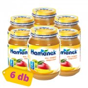 Hamánek bébidesszert alma - mangó, 4 hó+ (6x190g)