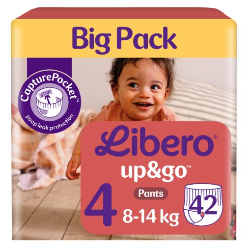 Libero Up&Go 4 bugyipelenka, 8-14 kg, 42 db