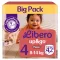 Libero Up&Go 4 bugyipelenka, 8-14 kg, 42 db