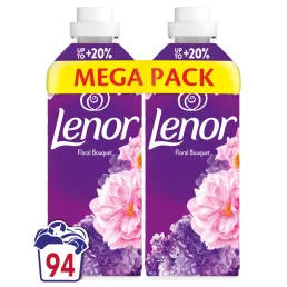 Lenor Floral Bouquet öblítő 2 × 987 ml (94 mosás)