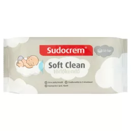 Sudocrem Soft Clean nedves törlőkendő 55 db