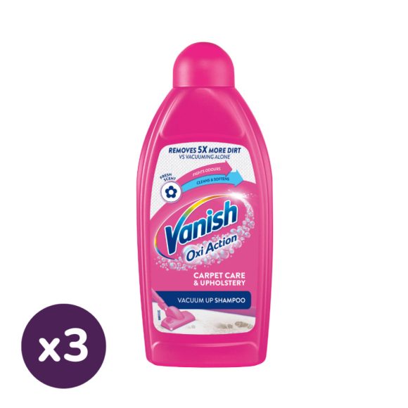 Vanish Oxi Action kézi szőnyegsampon (3x500 ml)