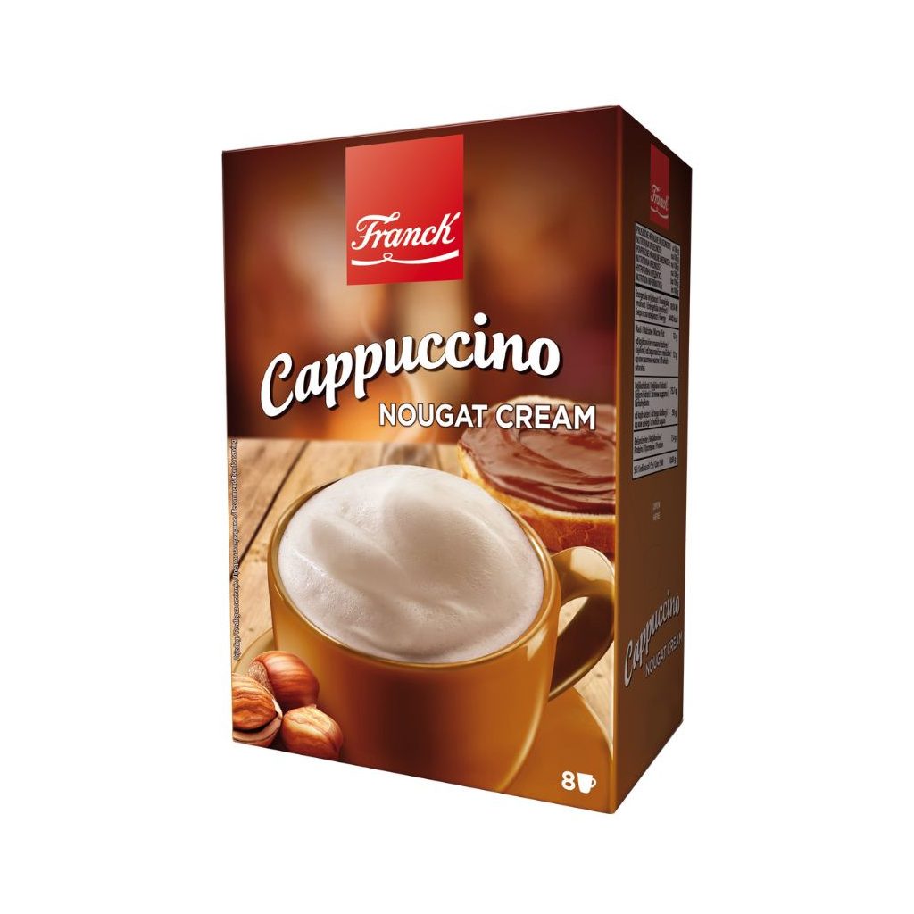 Franck instant cappuccino por - Nugát krém ízű (148 g)
