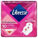 Libresse Ultra+ szárnyas egészségügyi betét (10 db)
