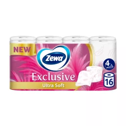   Zewa Exclusive Ultra Soft toalettpapír 4 rétegű (16 tekercs)
