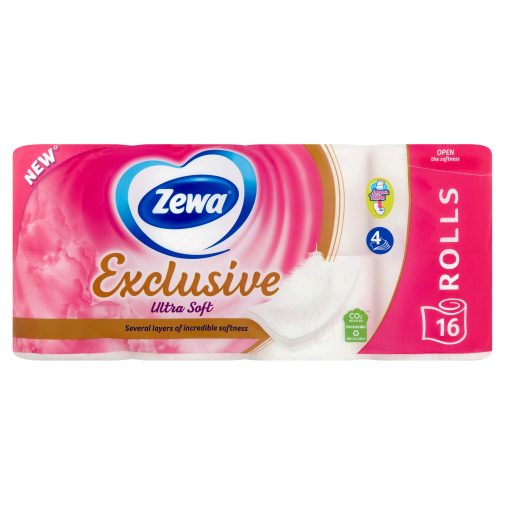 Zewa Exclusive Ultra Soft toalettpapír 4 rétegű (16 tekercs)