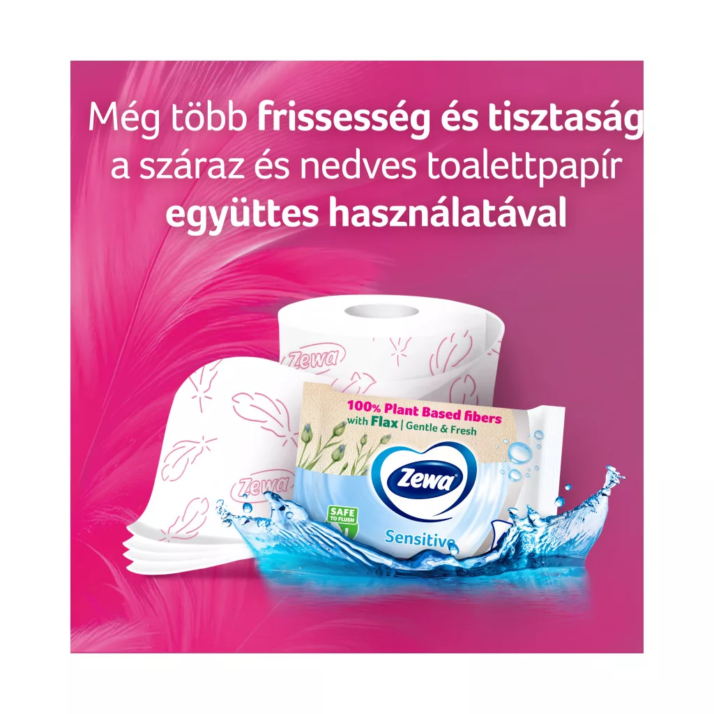 Zewa Exclusive Ultra Soft toalettpapír 4 rétegű (16 tekercs)