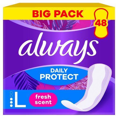 Always Daily Protect Hosszú Friss illattal Tisztasági Betét (48 db)