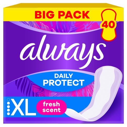 Always Daily Protect Extra hosszúság Friss illattal Tisztasági Betét (40 db)