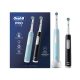 CSOMAGOLÁSSÉRÜLT - Oral-B Pro Series 1 DUO elektromos fogkefék fekete-kék
