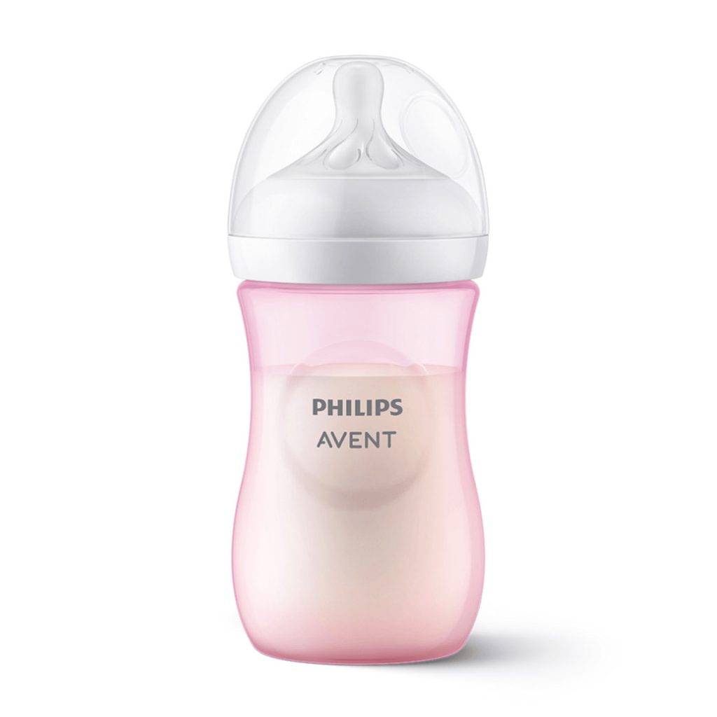 Philips Avent SCY903/11 Natural Response cumisüveg 260 ml (rózsaszín)