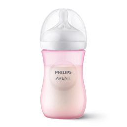   Philips Avent SCY903/11 Natural Response cumisüveg 260 ml (rózsaszín)