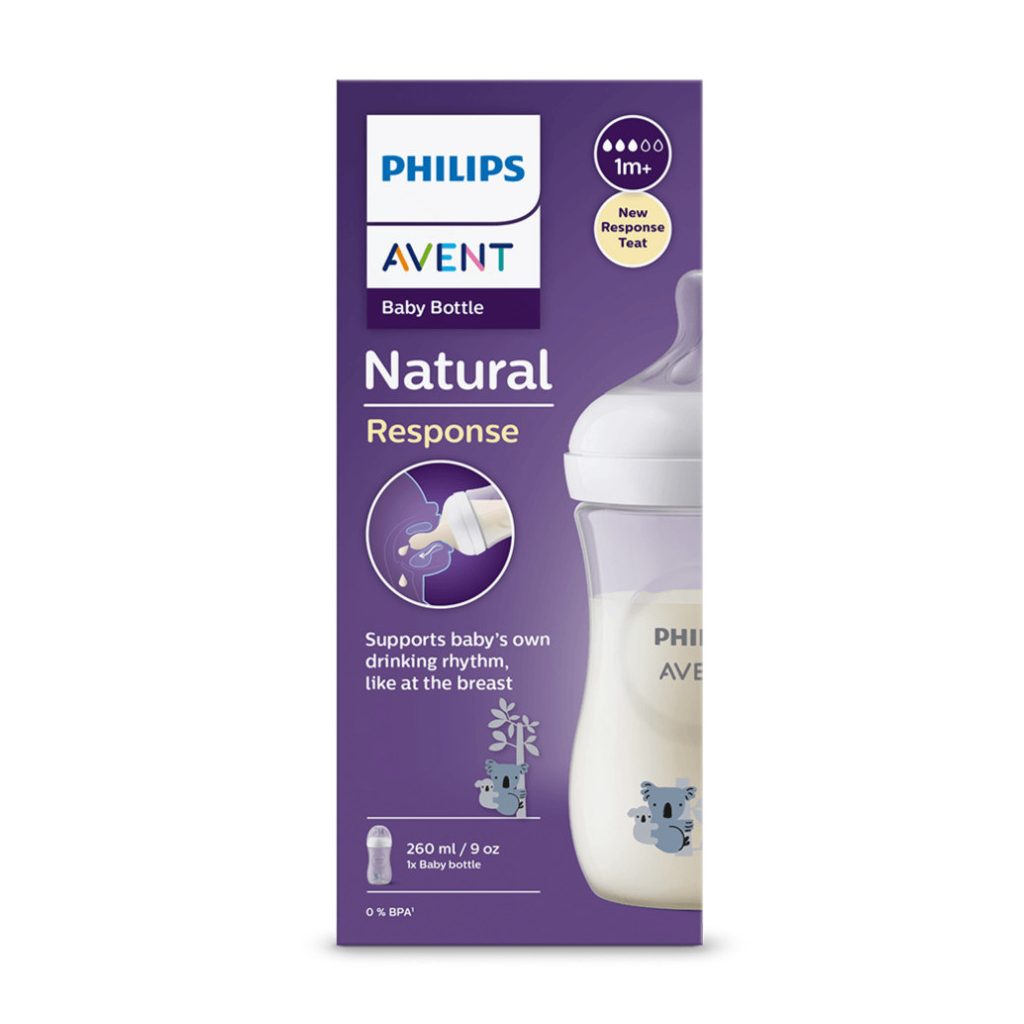 Philips Avent SCY903/67 Natural Response cumisüveg 260 ml (koala)