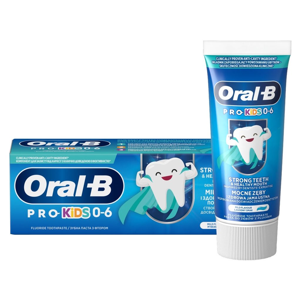 Oral-B Pro Kids gyerekfogkrém 0-6 éves korig (50 ml)