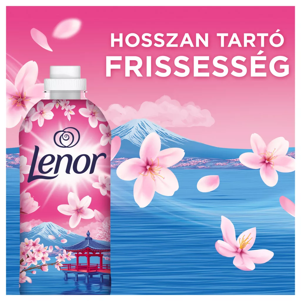 Lenor Öblítő Japanese Blossom 59 mosáshoz (1239 ml)