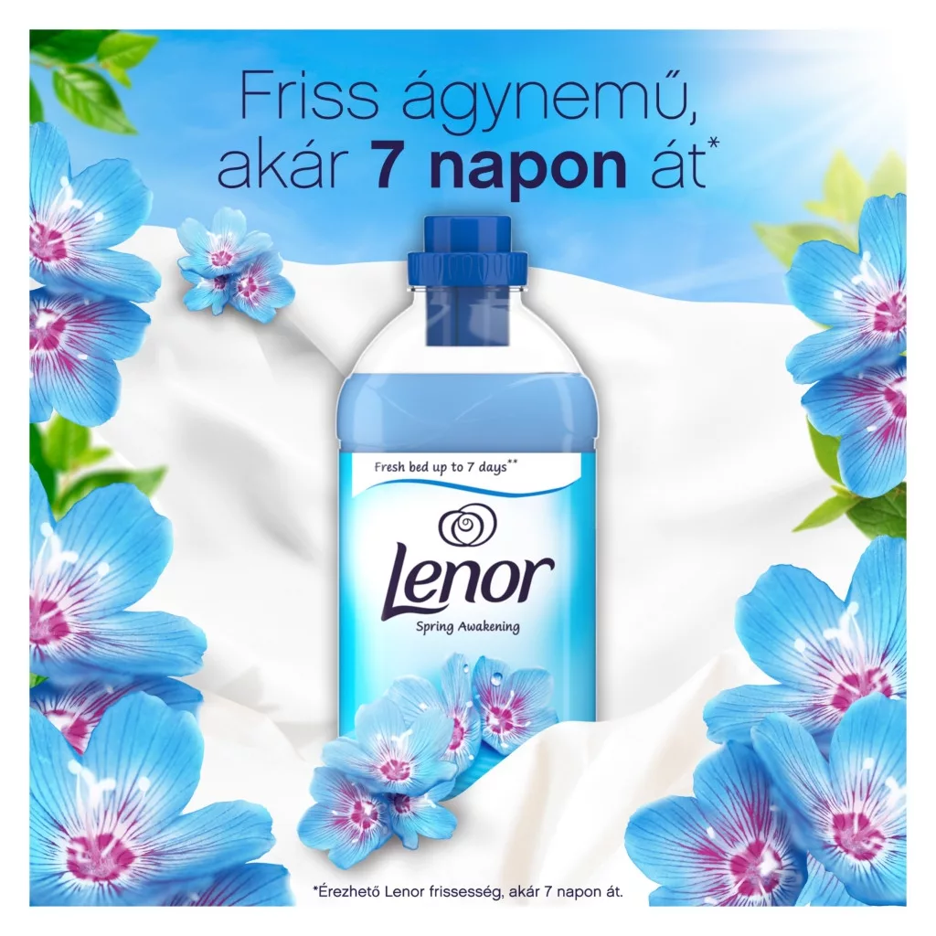 Lenor Spring Awakening textilöblítő 1,6 liter (64 mosás)