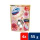 Domestos Aroma Lux WC-frissítő rúd, dahlia flower & dragonfruit (4x55 g)