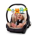 Bright Starts zenélő világító autósülésre szerelhető bébijáték
