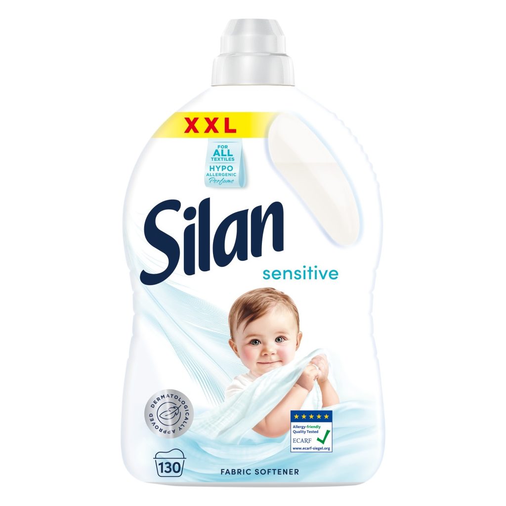 Silan Sensitive öblítő 2860 ml (130 mosás)