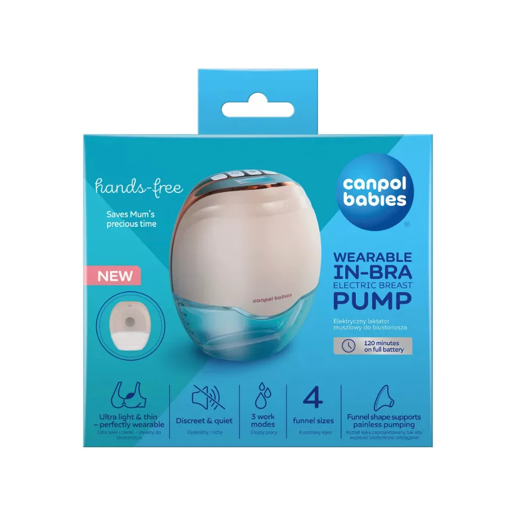 Canpol Babies  Hands-Free  kéz nélküli elektromos mellszívó